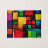 abstracte puzzel (Horizontaal)