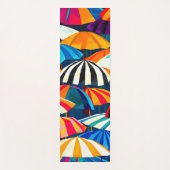 Abstracte Rainbow Beach Paraplu Yogamat (Voorkant)