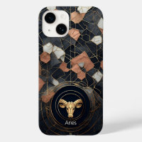 Abstracte Ram Zodiac Illustratie Modern