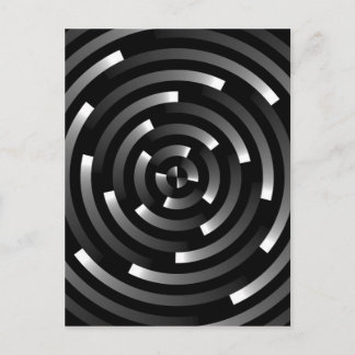 Abstracte randapparatuur A Briefkaart