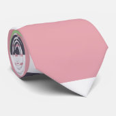 Abstracte rechthoeken en lijnen stropdas (Opgerold)