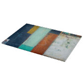 Abstracte rechthoeken snijplank (Hoek)