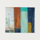 Abstracte rechthoeken wandkleed (Voorkant (horizontaal))