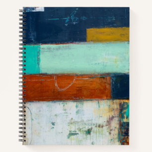 Abstracte rechthoekig notitieboek