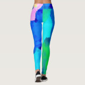 Abstracte reflectie leggings (Achterkant)