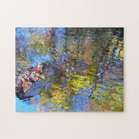 Abstracte reflecties Puzzle Legpuzzel (Horizontaal)