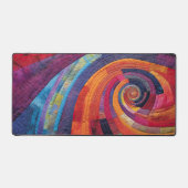 Abstracte regenboog bureaumat (Voorkant)