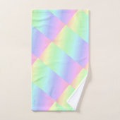Abstracte regenboog, gekleurd bad handdoek (Handdoek)