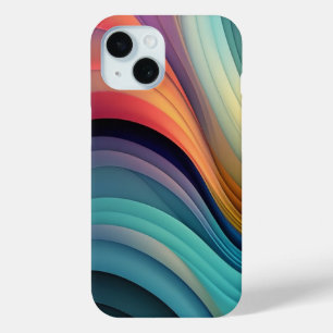 Abstracte Regenboog Golf Kunst