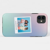 Abstracte regenboog gradiënt beste vrienden foto Case-Mate iPhone case (Achterkant (horizontaal))