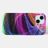Abstracte regenboog licht vortex lichten Case-Mate iPhone case (Achterkant (horizontaal))