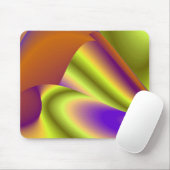 Abstracte regenboog muismat (Met muis)