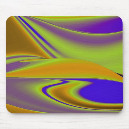 Abstracte regenboog muismat (Voorkant)