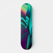 Abstracte regenboog skateboard (Voorkant)