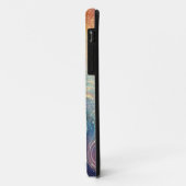 Abstracte Regenboog Swirls en Sparkles Case-Mate iPhone Case (Achterkant/links)