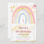 Abstracte regenboog van elke leeftijd kaart (Voorkant / Achterkant)