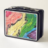 abstracte regenboogdoos (Achterkant)