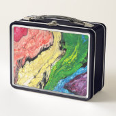 abstracte regenboogdoos (Voorkant)