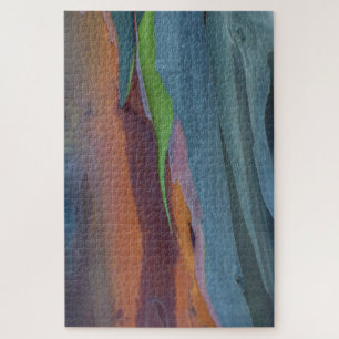 Abstracte Regenbooggomboom Legpuzzel