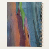 Abstracte Regenbooggomboom Planner (Achterkant)