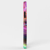 Abstracte regenbooglichten vortexlichten Case-Mate iPhone case (Achterkant/rechts)