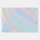 Abstracte regenboogtextuur inpakpapier vel (Voorkant)