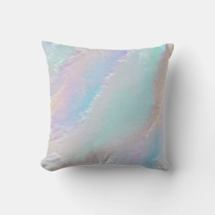 Abstracte regenboogtextuur kussen