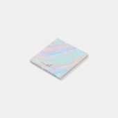 Abstracte regenboogtextuur post-it® notes (Schuin)