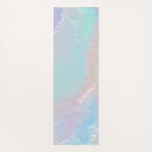 Abstracte regenboogtextuur yogamat (Achterkant)