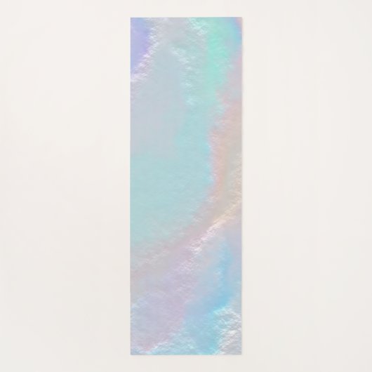 Abstracte regenboogtextuur yogamat (Achterkant)