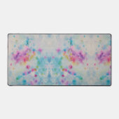 Abstracte regenboogverfplaat bureaumat (Voorkant)