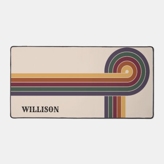 Abstracte retro jaren 80 bureaumat (Voorkant)