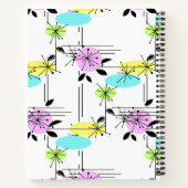 Abstracte retro notitieboek (Achterkant)