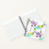 Abstracte retro notitieboek (Binnen)