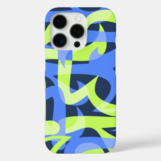 Abstracte Retro Psychedelisch van de snelweg Case-Mate iPhone Case (Achterkant)