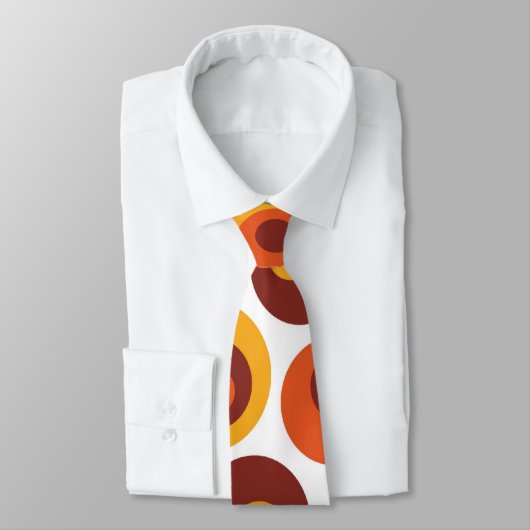 Abstracte retrorecirkels stropdas (Gebonden)