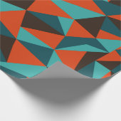 Abstracte retrorgeometrische achtergrond -  cadeaupapier (Hoek)