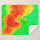 Abstracte rijke textuurillustraties. Creative patt Sherpa Deken (Voorkant (horizontaal))