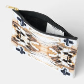 Abstracte ritssluitingstas etui (Open)
