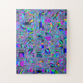 Abstracte Rock Pile Pattern Colorful Oversize Legpuzzel (Verticaal)