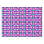Abstracte rode en witte ventilator tafelkleed (Voorkant (Horizontaal))