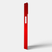 Abstracte rode lijn Case-Mate iPhone case (Achterkant / Rechts)