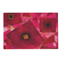 Abstracte rode papaver