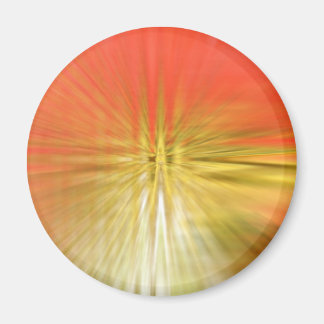 Abstracte rode tulp magneet