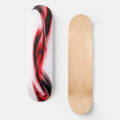 Abstracte rode werveling skateboard (Voorkant)