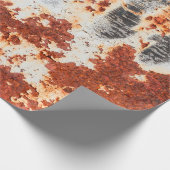 abstracte roesttextuur cadeaupapier (Hoek)