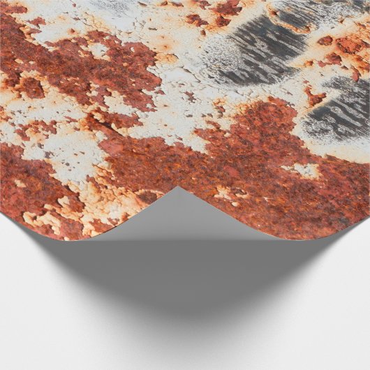 abstracte roesttextuur cadeaupapier (Hoek)