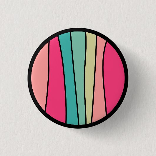 Abstracte Ronde 160422(02) Button 3,2 Cm (Voorkant)