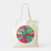 Abstracte Ronde 160422(04) Tote Bag (Achterkant)