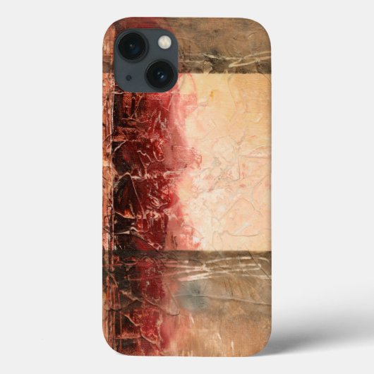 Abstracte rood landschap Case-Mate iPhone case (Achterkant)